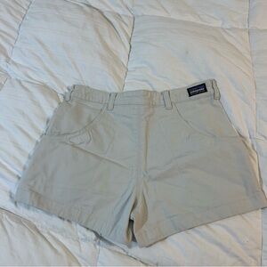 Patagonia Women's Cream Cargo Shorts